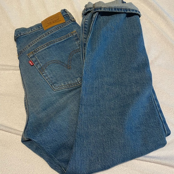 Levi's Wedgie Icon Jeans sz 27 - Picture 1 of 3